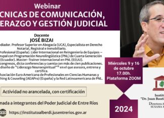 Técnicas de comunicación, liderazgo y gestión judicial