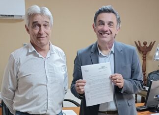 Caseros recibió un reintegro del Gobierno entrerriano por mejoras ejecutadas en secundaria