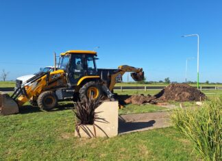 Dieron cuenta del avance de obras en Caseros