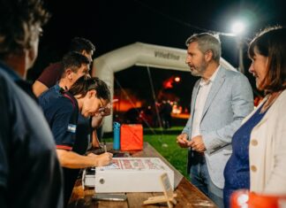 El Gobernador participó de la celebración de 134° aniversario de Villa Elisa