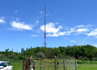 Se instaló una nueva estación meteorológica para el monitoreo del clima de Entre Ríos en Concepción del Uruguay