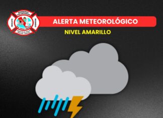 Brindan recomendaciones ante la alerta amarilla por lluvias y tormentas