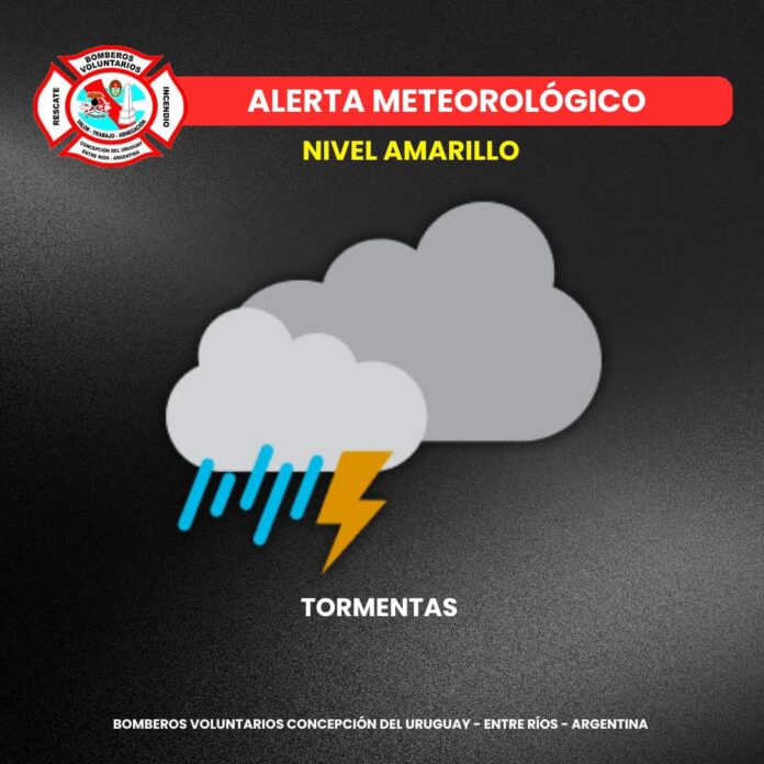 bomberos - alerta meteorológico1