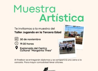 El taller Jugando en la tercera edad ofrecerá una exposición artística
