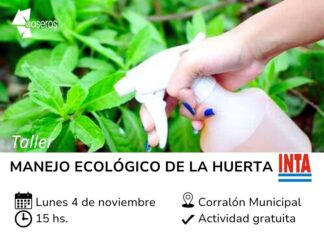 Se realiza el taller sobre manejo ecológico de la huerta