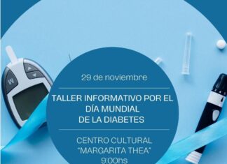 Habrá un taller por el Día Mundial de la Diabetes