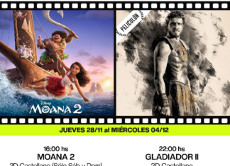 Cine: Dos producciones conforman la nueva cartelera semanal del San Martín