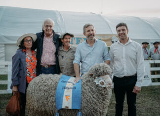 Rogelio Frigerio inauguró la Expo Ovina en Urdinarrain