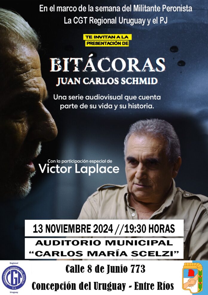 día del militante - proyección y debate sobre bitácoras1