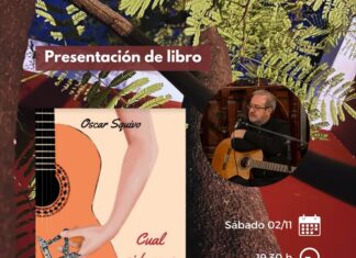 Oscar Squivo presentan su libro: ‘Como si fueras guitarra’
