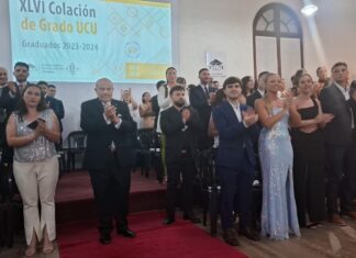 Emotiva ceremonia: La UCU celebró su 46a colación