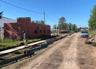 Con el fin de mejorar el tránsito y la seguridad, prosiguen los trabajos en el Parque Industrial