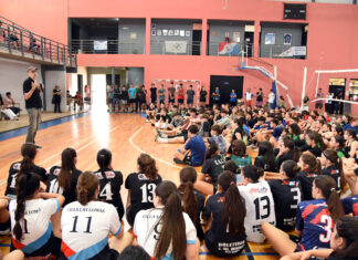 Visita de medallista olímpico: Daniel Castellani encabezó el tercer encuentro de la capacitación deportiva