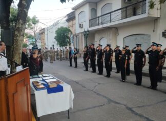 Conmemoraron el nuevo aniversario de la Delegación de la Policía Federal