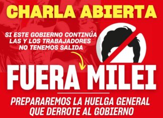 El Partido Obrero organiza una charla abierta
