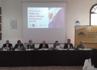 A través de una mesa redonda se abordó la reforma de la Constitución nacional de 1994
