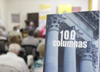 José Antonio Artusi presentó la obra ‘100 columnas’