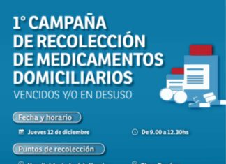 Recolectarán medicamentos domiciliarios vencidos o en desuso