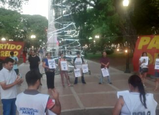 Agrupaciones populares se congregaron para recordar las históricas jornadas del Argentinazo