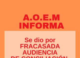 Municipales: Fracasó la audiencia de conciliación con el Ejecutivo