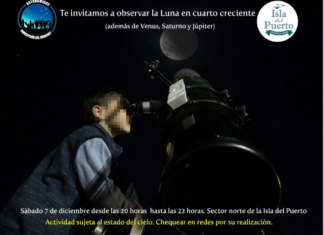 Astroamigos: Jornada de observación de la Luna en cuarto creciente