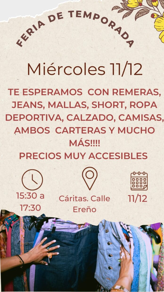 cáritas maría auxiliadora - feria de temporada1