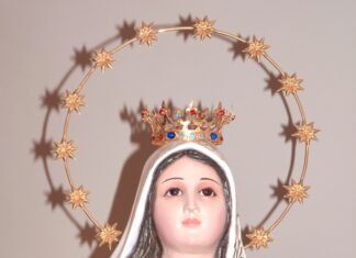 La imagen de María, Reina delas Misiones arriba a La Concepción