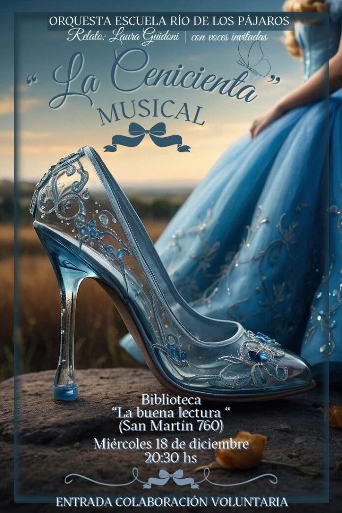 orquesta escuela río de los pájaros - estreno de cenicienta1