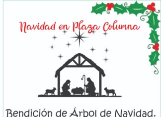 Navidad en la plaza Columna