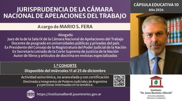 poder judicial capacitación sobre jurisprudencia1