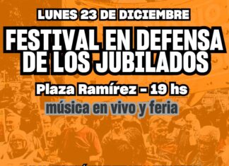 Convocan a acompañar al Festival en Defensa de los Jubilados