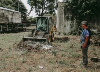 Tras las gestiones se efectuaron trabajos en pos del tren de cercanía