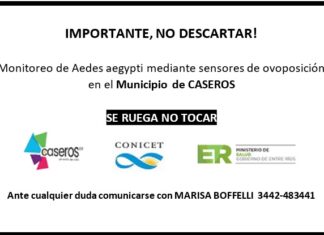 Caseros: Efectúan el monitoreo del aedes aegypti mediante sensores de ovoposición