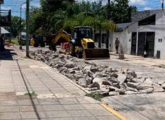 El Plan de Obras y Servicios se ejecutó en su nueva semana a buen ritmo