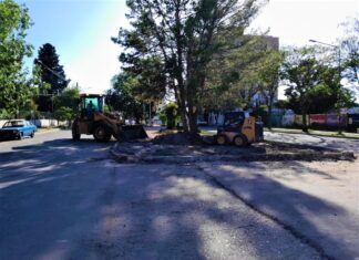 Llamaron a licitación para completar la puesta en valor de las plazoletas del bulevar Yrigoyen