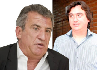 Urribarri y Aguilera se van a la casa