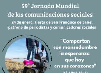 Desde la Basílica se compartió el mensaje del Papa en el Día de San Francisco de Sales, patrono de los periodistas y comunicadores sociales