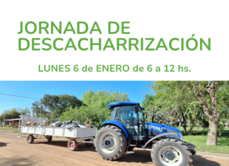 Se lleva adelante la jornada de descacharrización