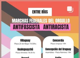 Convocaron a manifestarse en contra del fascismo y racismo