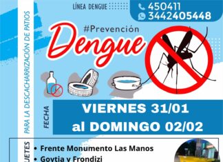 Descacharrización para la prevención del dengue