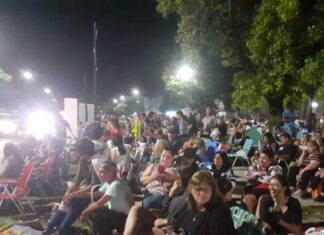 Fiesta de la Playa: Hubo una masiva presencia tanto en el interior como en el exterior del Predio