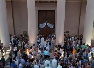 Con la presencia del Obispo, en La Histórica quedó inaugurado el Año Jubilar