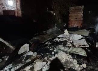 Piden ayuda para familia afectada por un voraz incendio