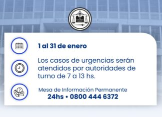 Comenzó el receso de enero en la Justicia