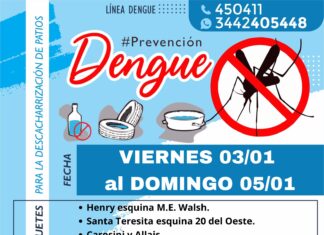 Prosiguen las acciones para la prevención del dengue