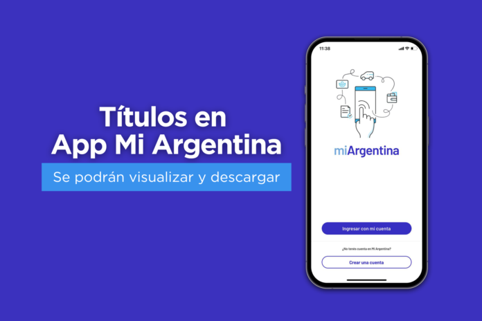 pro - enseñanza - se podrán observar y descargar títulos educativos desde la aplicación mi argentina1