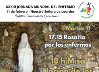 En el Día de la Virgen de Lourdes se imparte la Unión de los Enfermos