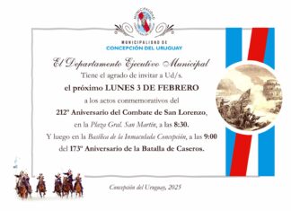 Se evoca el aniversario de San Lorenzo y el de Caseros