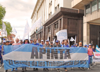 Trabajadores del INTA se movilizaron contra “la intervención y el ajuste”