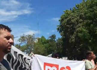 Gonzalo Figarola y Ramón Bastián, del Partido Socialista (PS): «Este lunes podemos tener una terrible noticia: 400 familias sin trabajo»